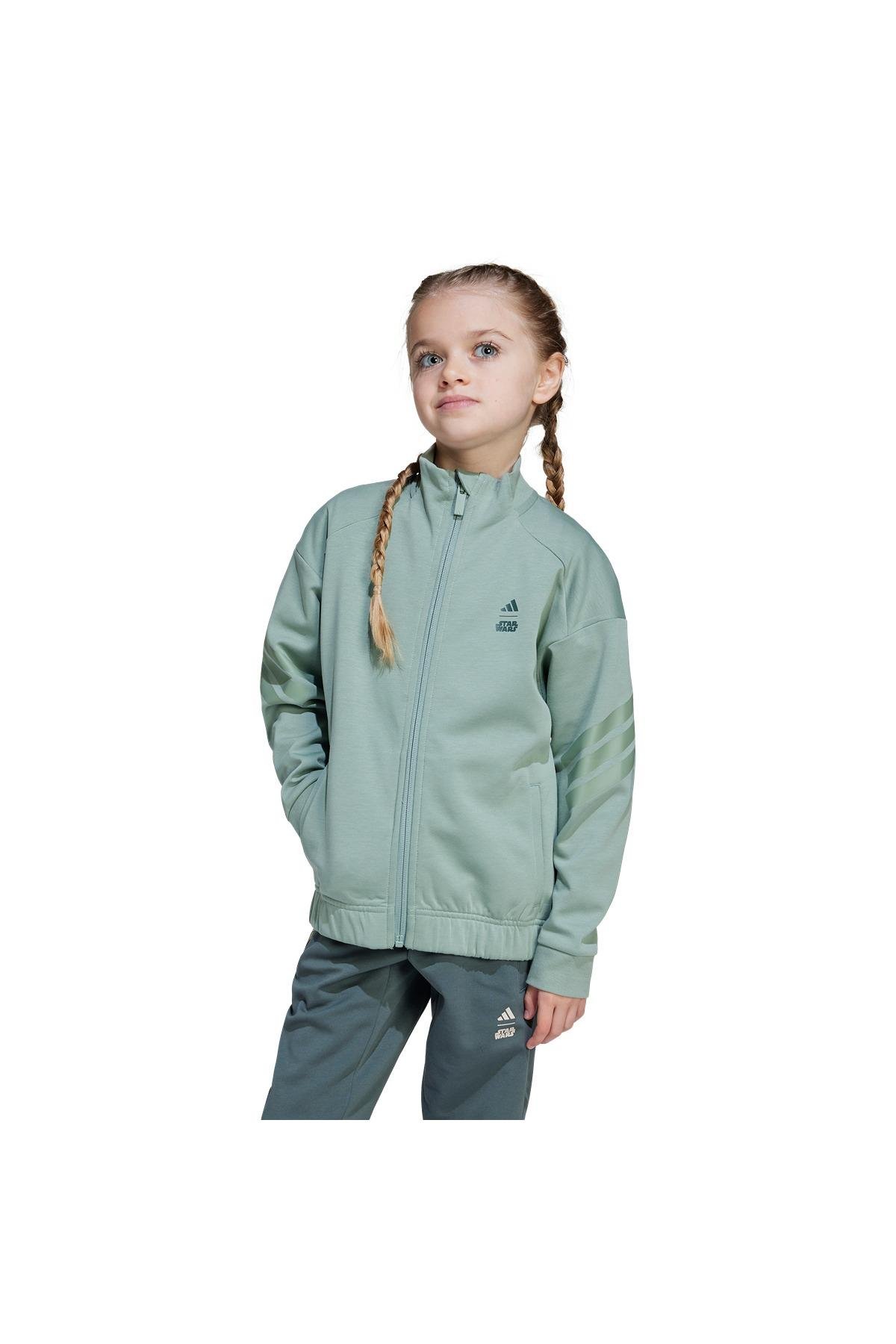 adidas Erkek  Yeşil  Ceket LK SW MNDO TT JF3653