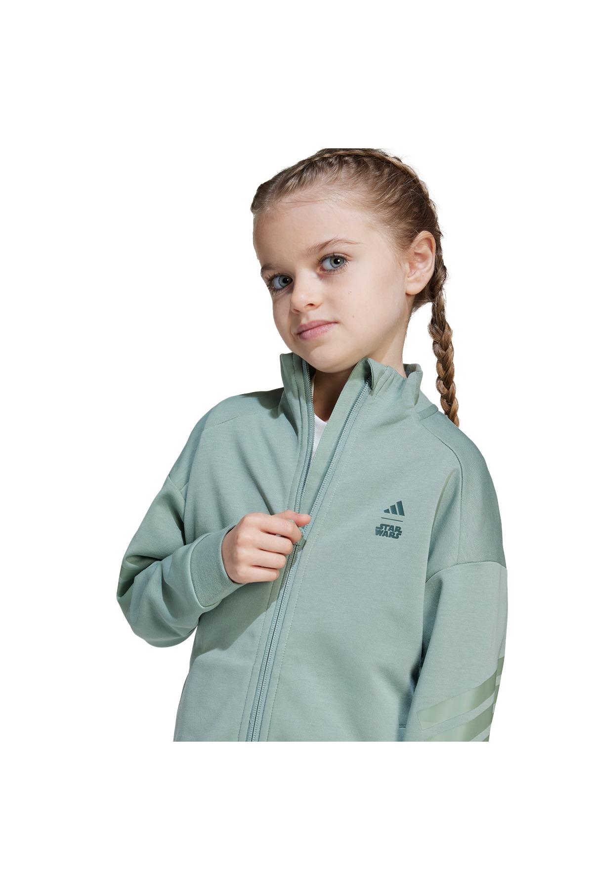adidas Erkek  Yeşil  Ceket LK SW MNDO TT JF3653