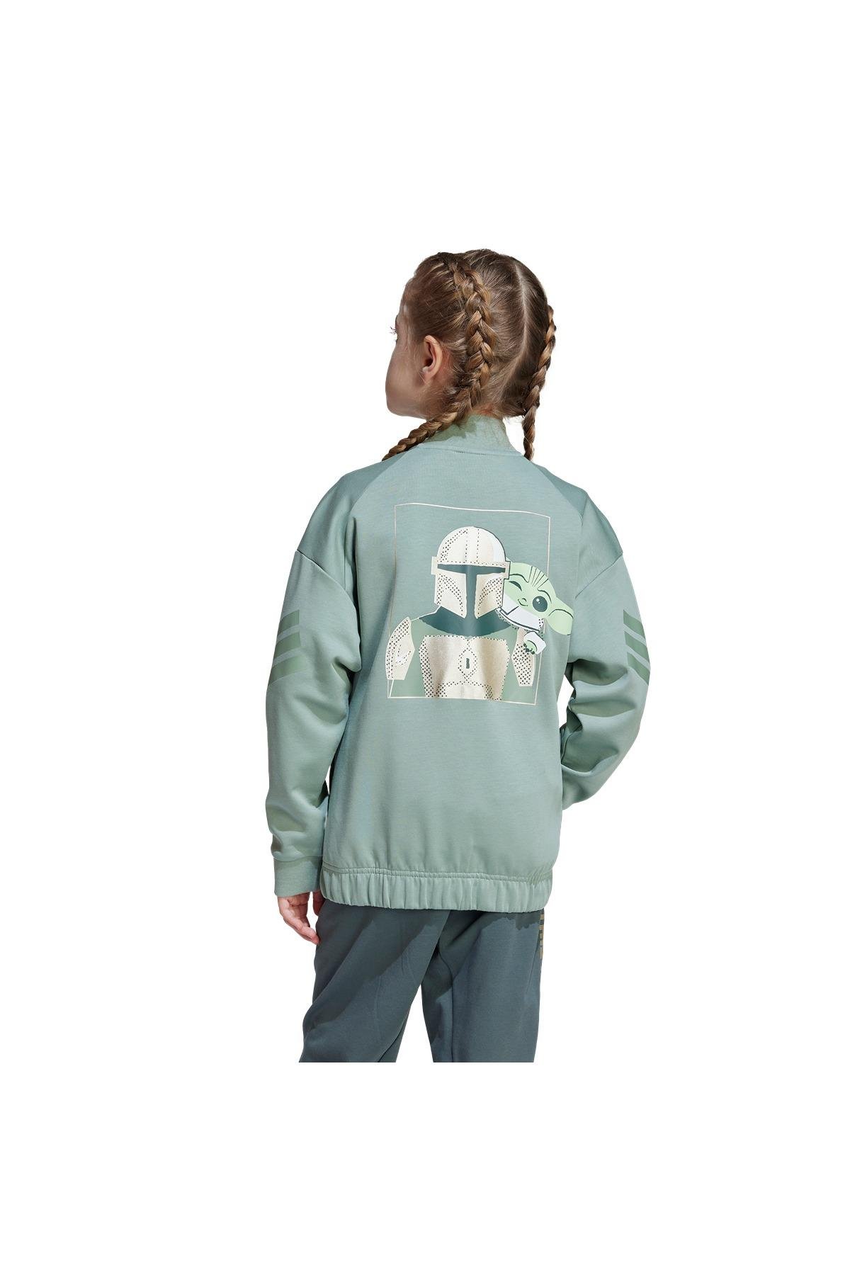 adidas Erkek  Yeşil  Ceket LK SW MNDO TT JF3653