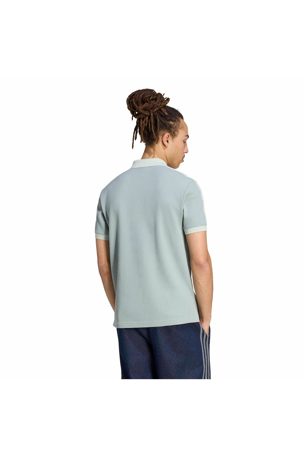 adidas Erkek  Yeşil  Polo T-shirt WAFFLE POLO KX1231