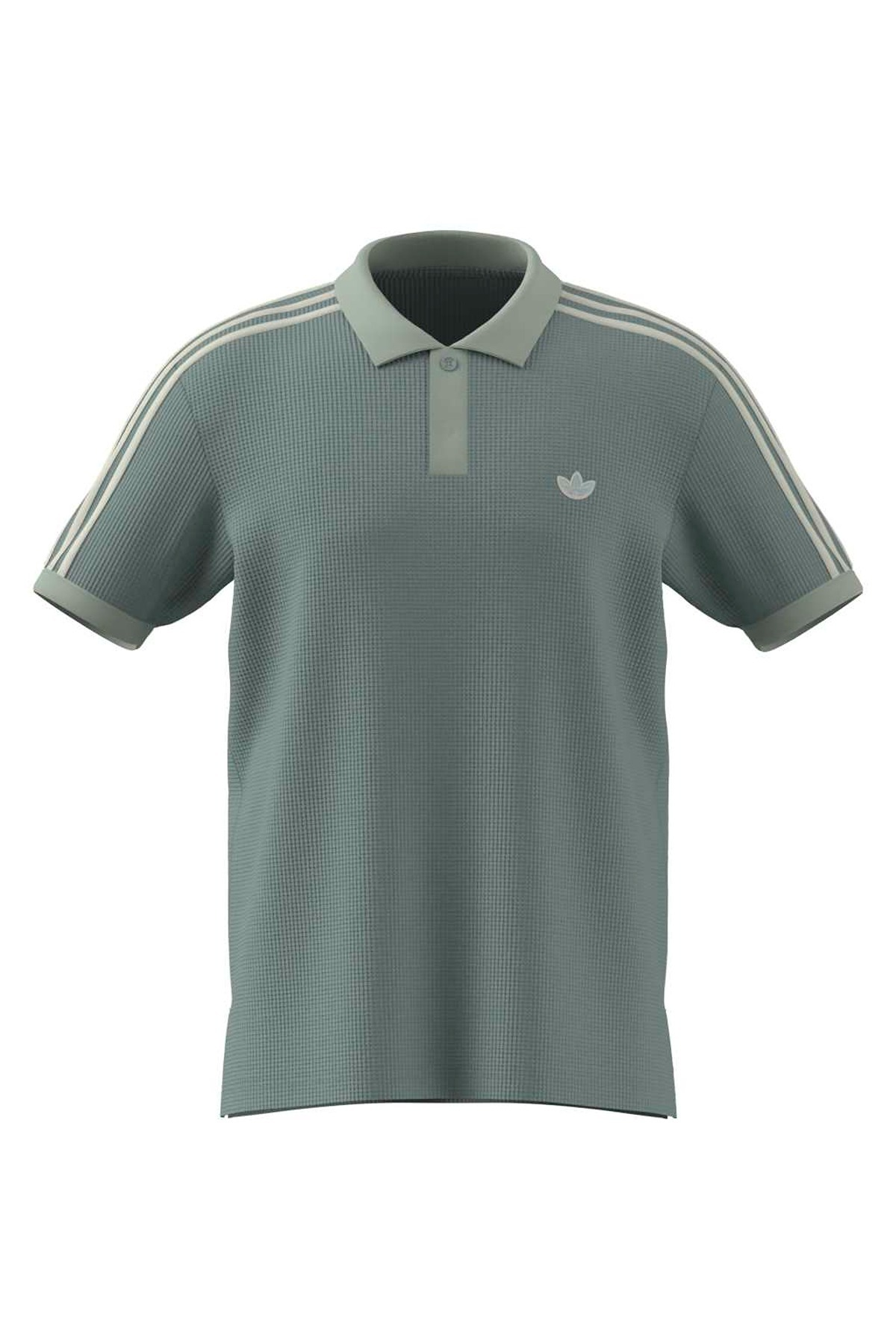 adidas Erkek  Yeşil  Polo T-shirt WAFFLE POLO KX1231