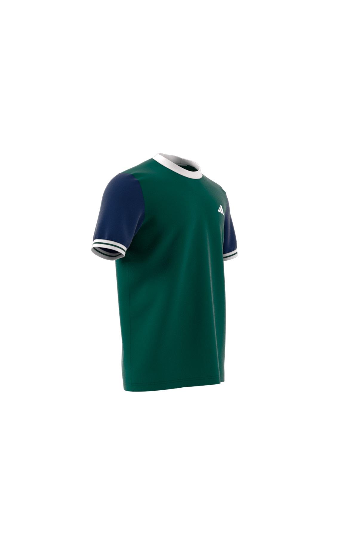 adidas Erkek  Yeşil  T-shirt HERITAGE TEE JC6741