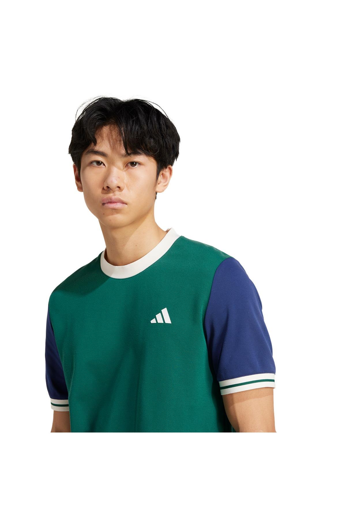 adidas Erkek  Yeşil  T-shirt HERITAGE TEE JC6741
