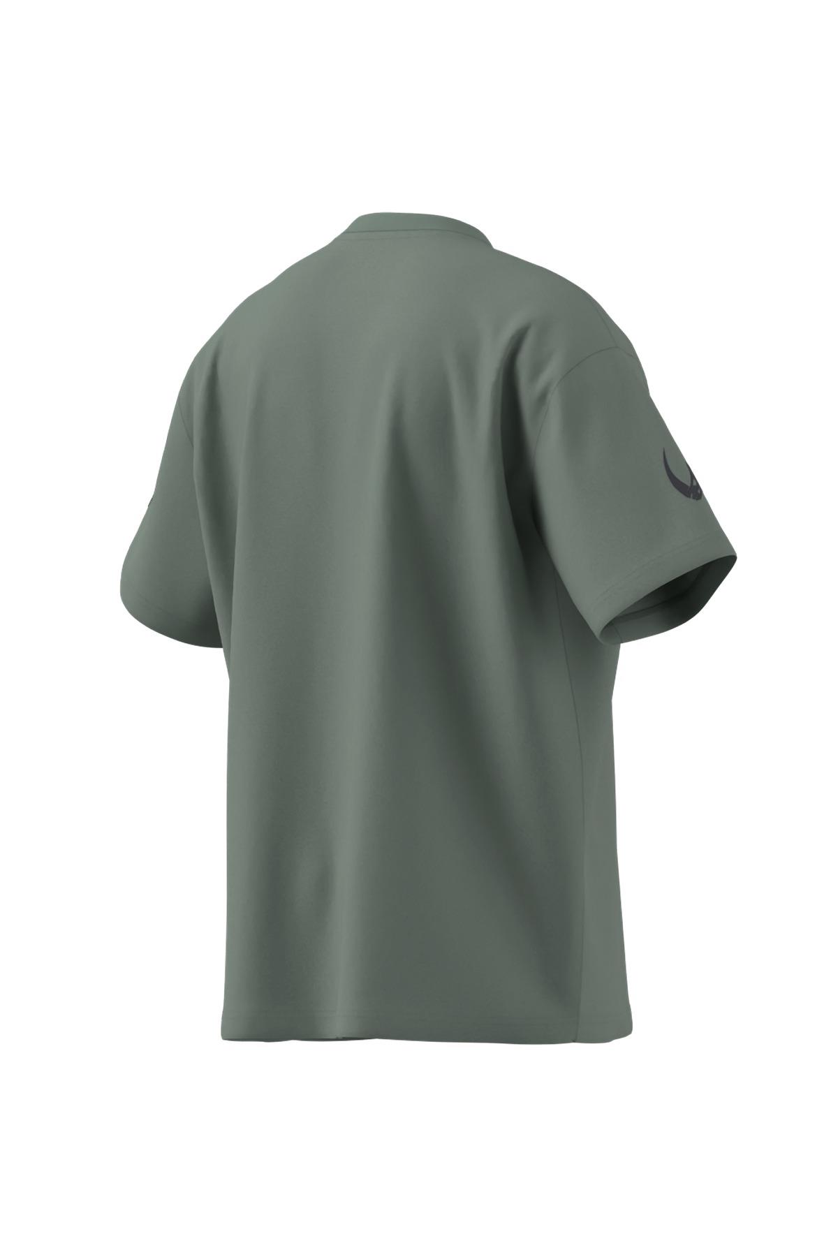 adidas Erkek  Yeşil  T-Shirt M SW TM T 2 JI5718