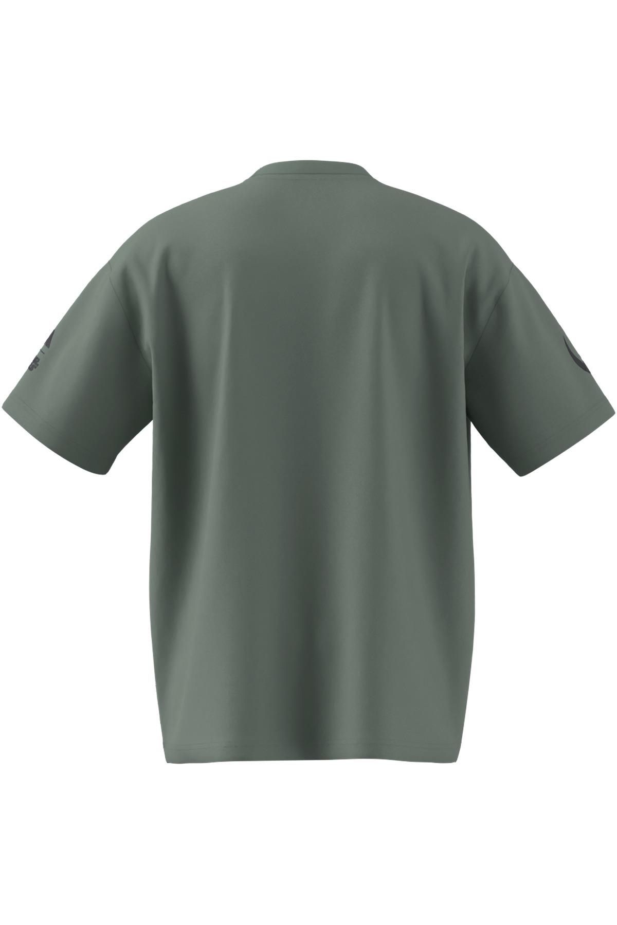 adidas Erkek  Yeşil  T-Shirt M SW TM T 2 JI5718