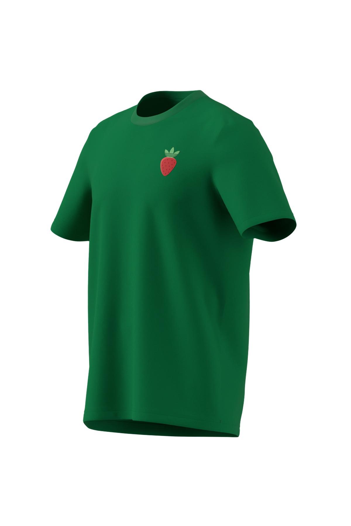 adidas Erkek  Yeşil  T-shirt M TNS ORI G T JV8496