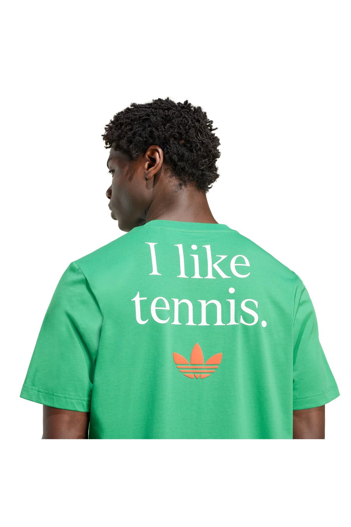 adidas Erkek  Yeşil  T-shirt M TNS ORI G T JV8496