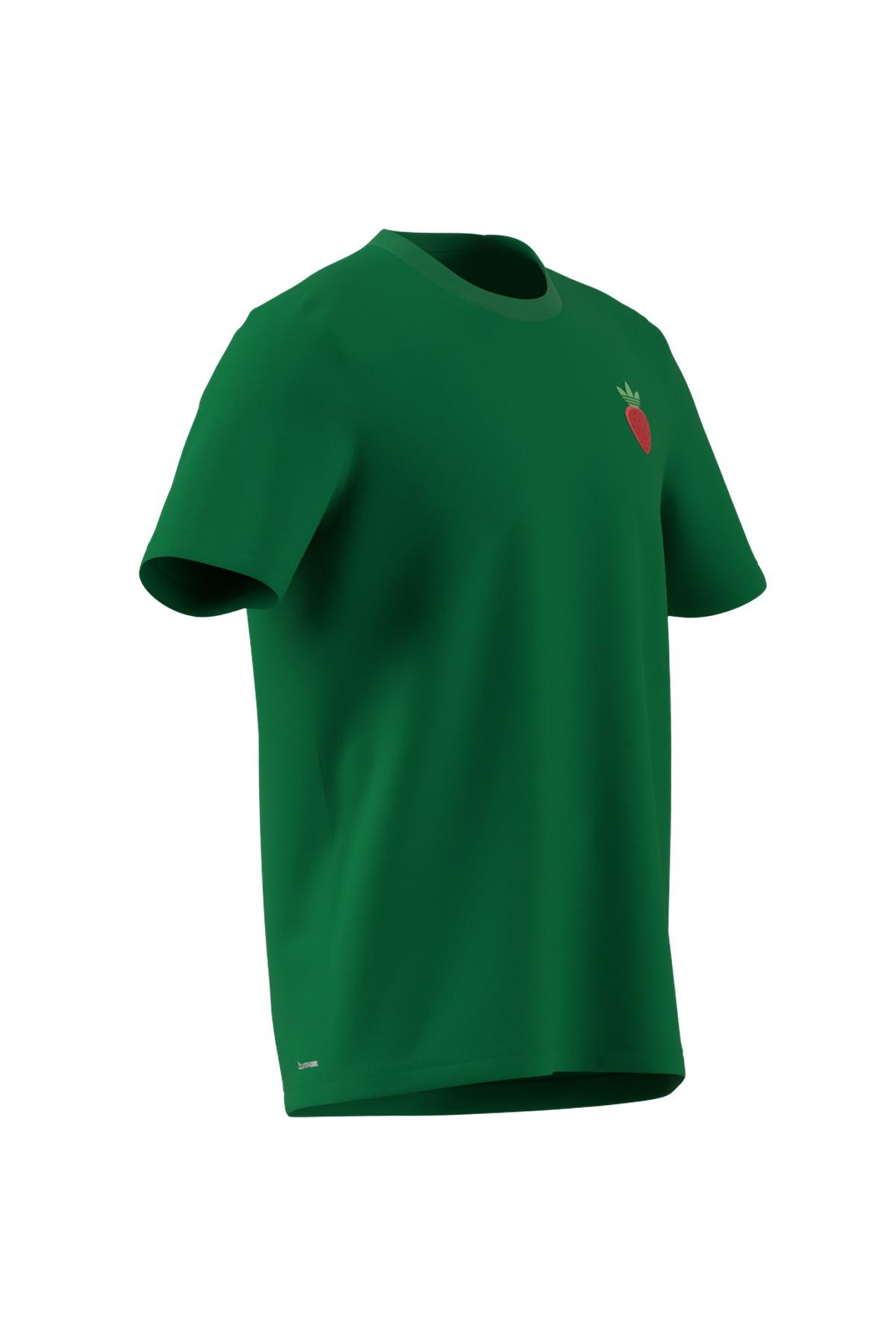 adidas Erkek  Yeşil  T-shirt M TNS ORI G T JV8496