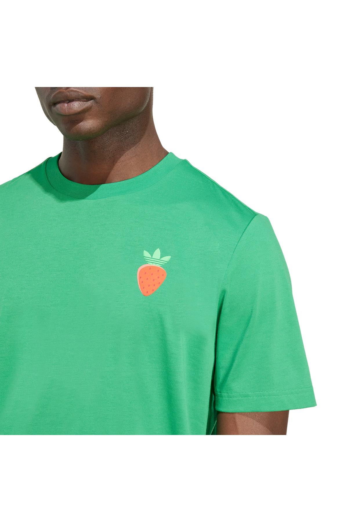 adidas Erkek  Yeşil  T-shirt M TNS ORI G T JV8496