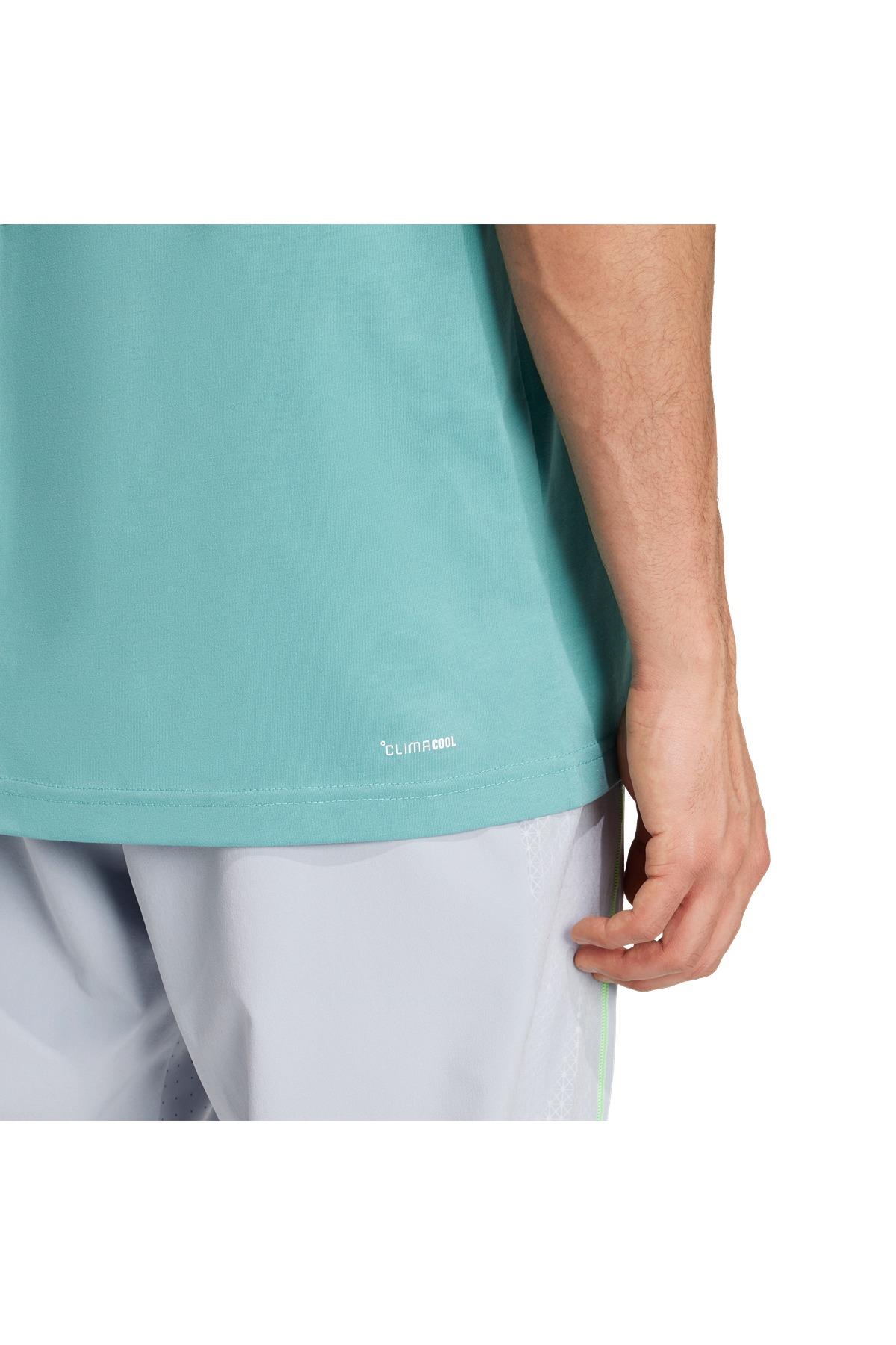 adidas Erkek  Yeşil  T-shirt M TR CAT G T JM8978