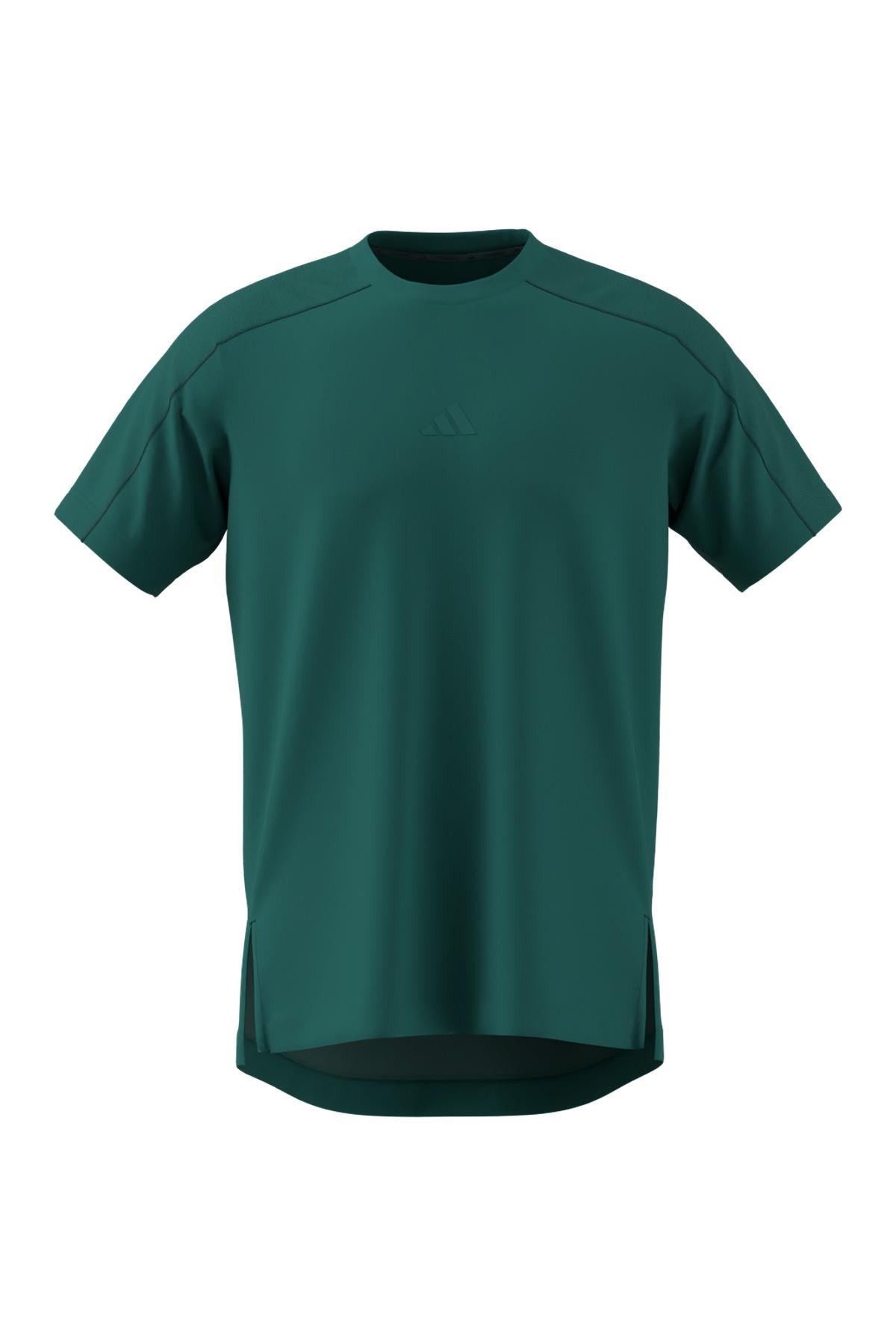 adidas Erkek  Yeşil  T-shirt PUREMOTION TEE JV9750