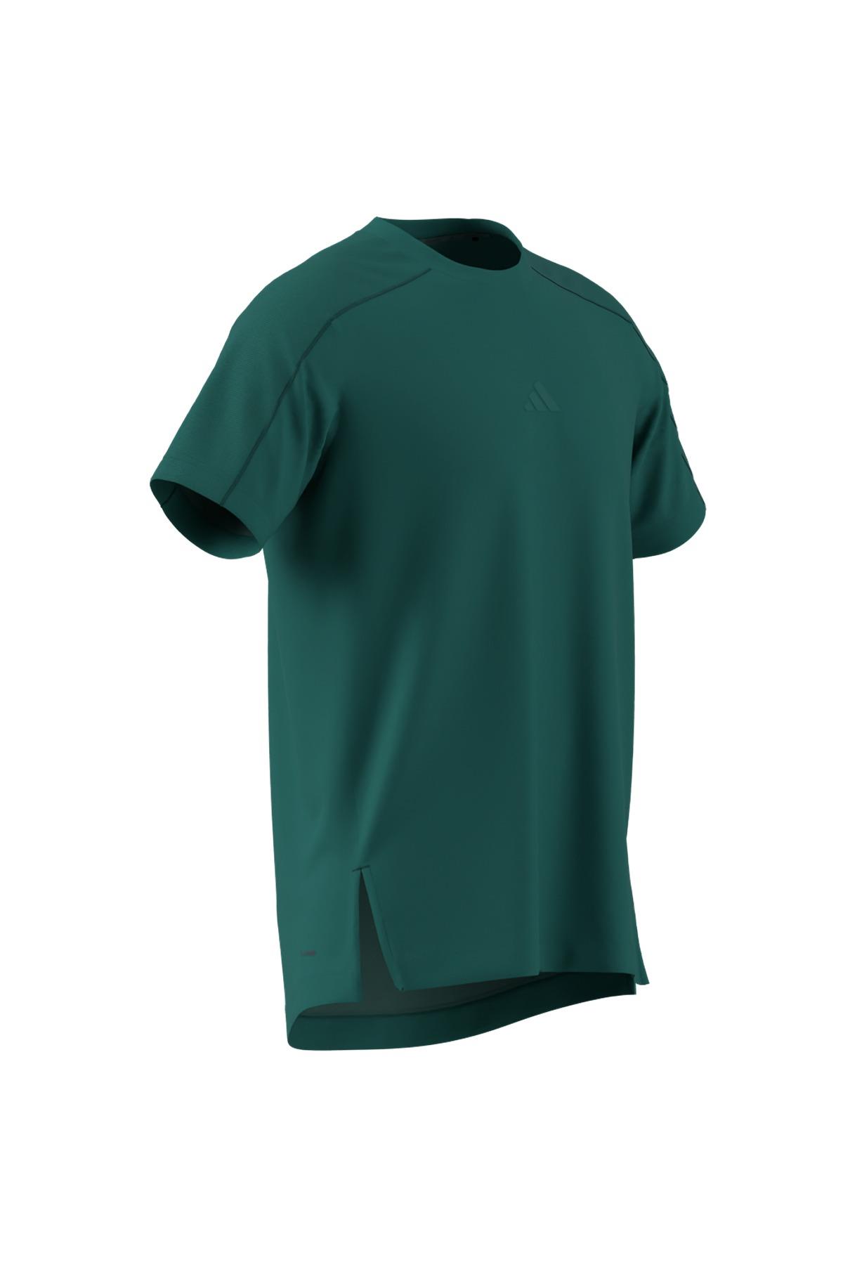 adidas Erkek  Yeşil  T-shirt PUREMOTION TEE JV9750