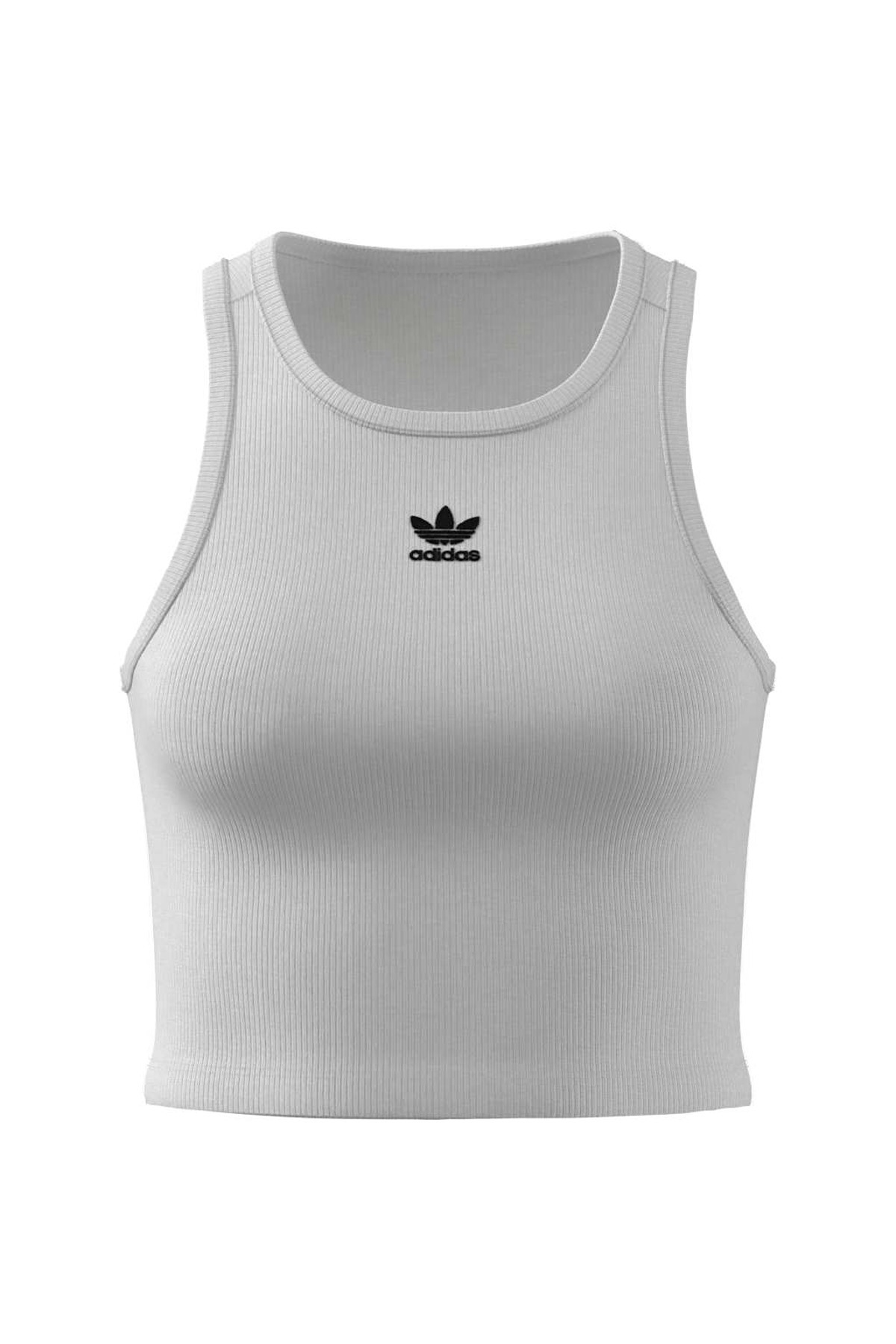 adidas ESS RIB TANK Kadın  Beyaz  Atlet JC9007