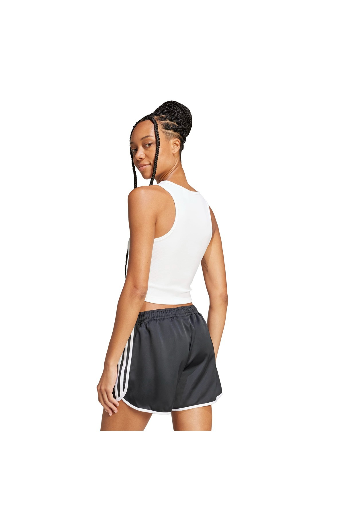 adidas ESS RIB TANK Kadın  Beyaz  Atlet JC9007