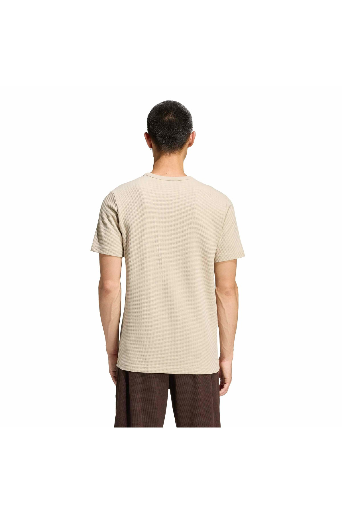 adidas ESS W TEE Erkek  Bej  T-shirt KE1180