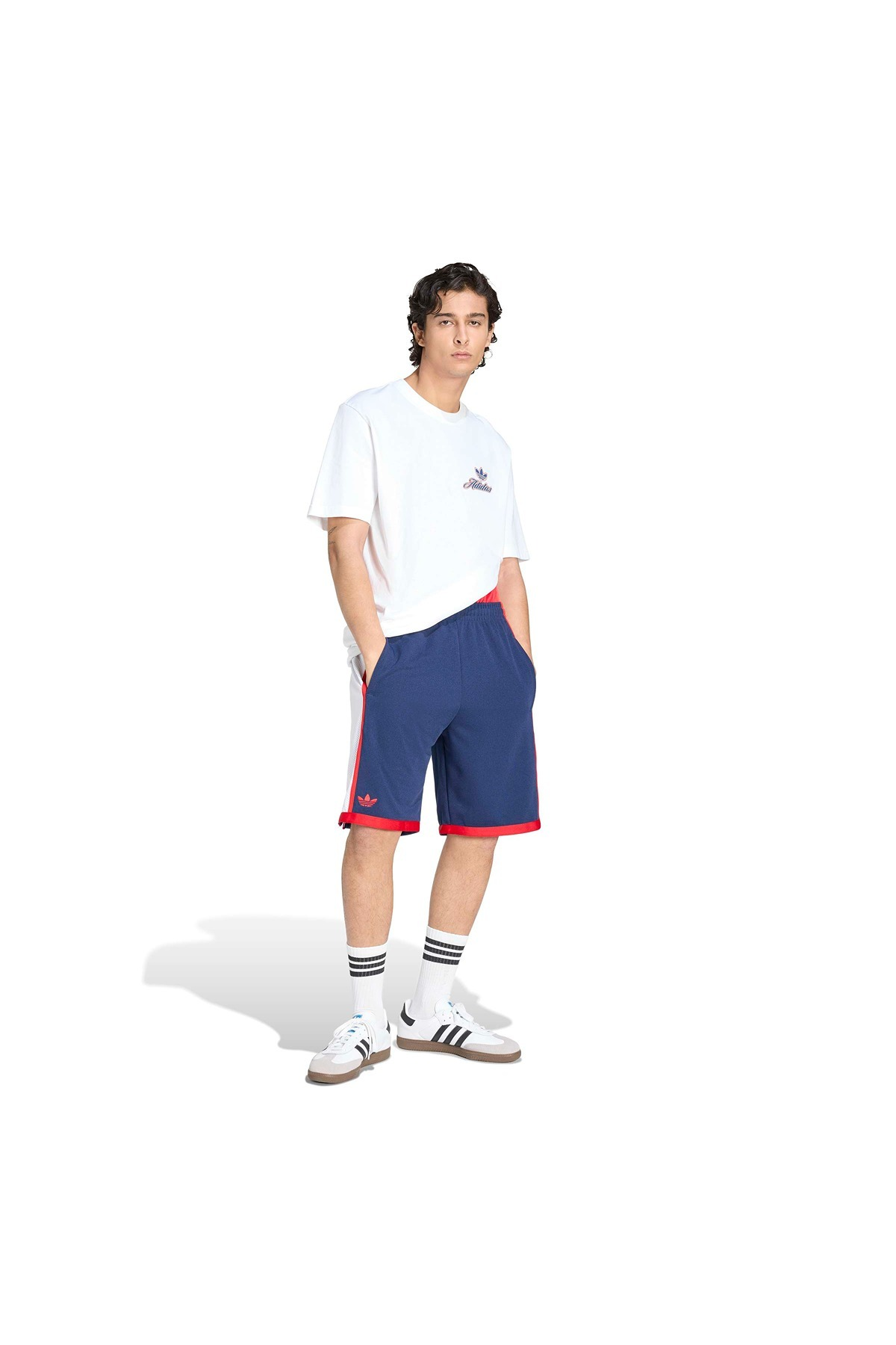 adidas GFX T Erkek  Beyaz  T-shirt KE2248