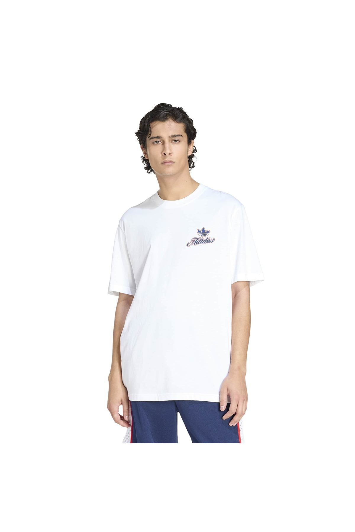 adidas GFX T Erkek  Beyaz  T-shirt KE2248