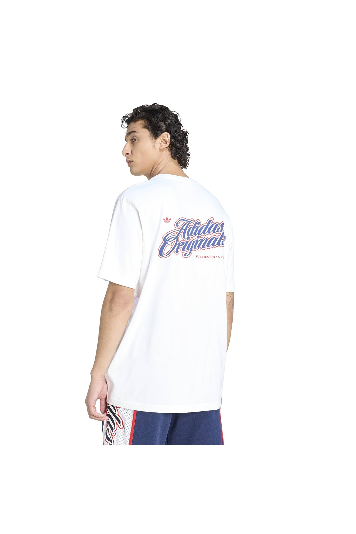 adidas GFX T Erkek  Beyaz  T-shirt KE2248