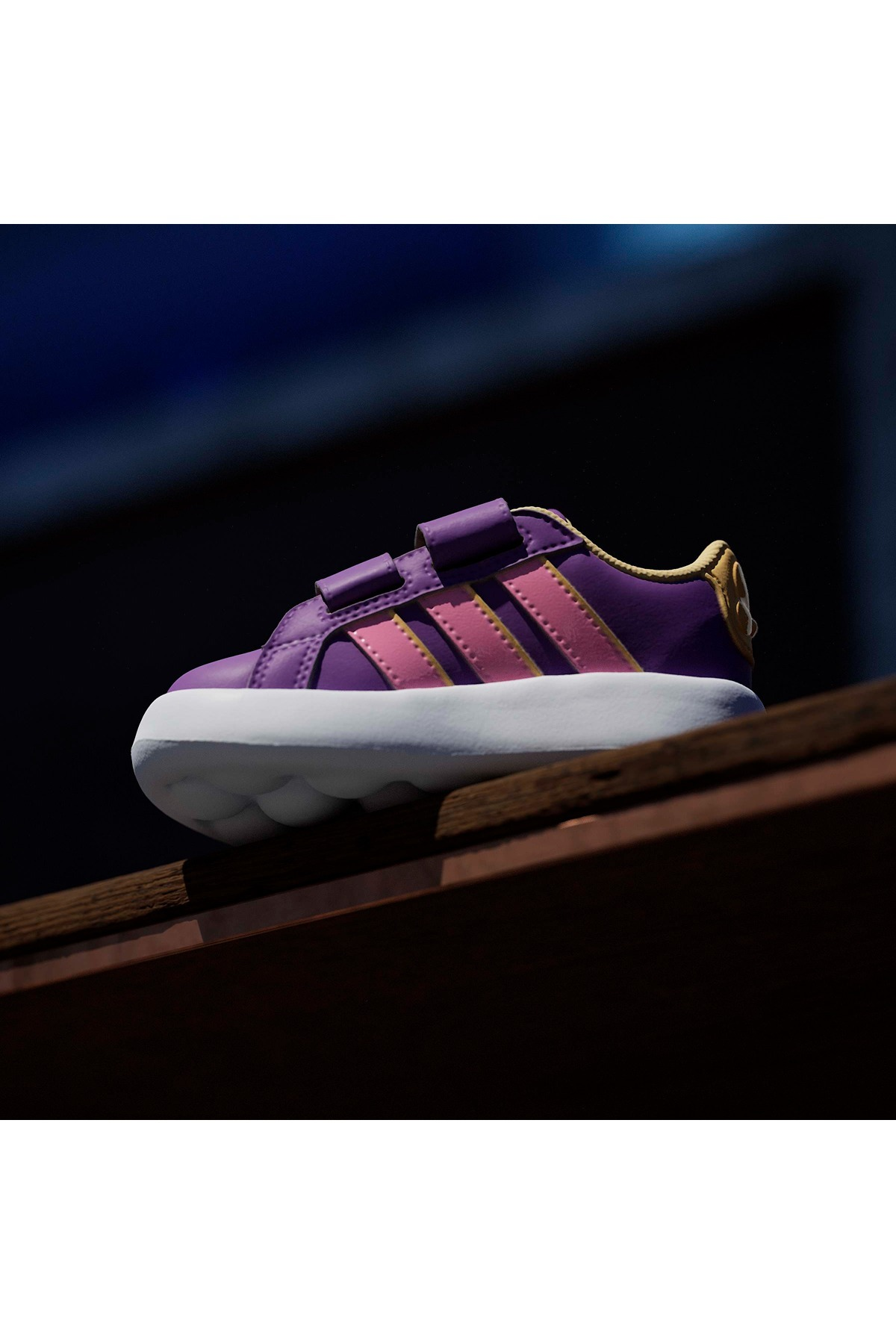 adidas GRAND COURT MINNIE CF I Mor Bebek   Yürüyüş Ayakkabısı JS2346
