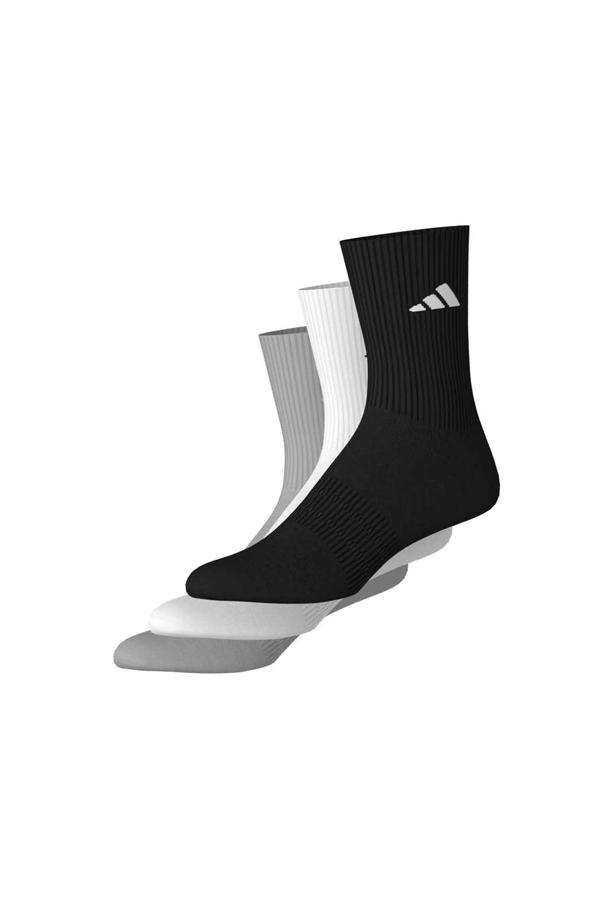 adidas  Gri  Çorap C ESS CRW 3P KC9624
