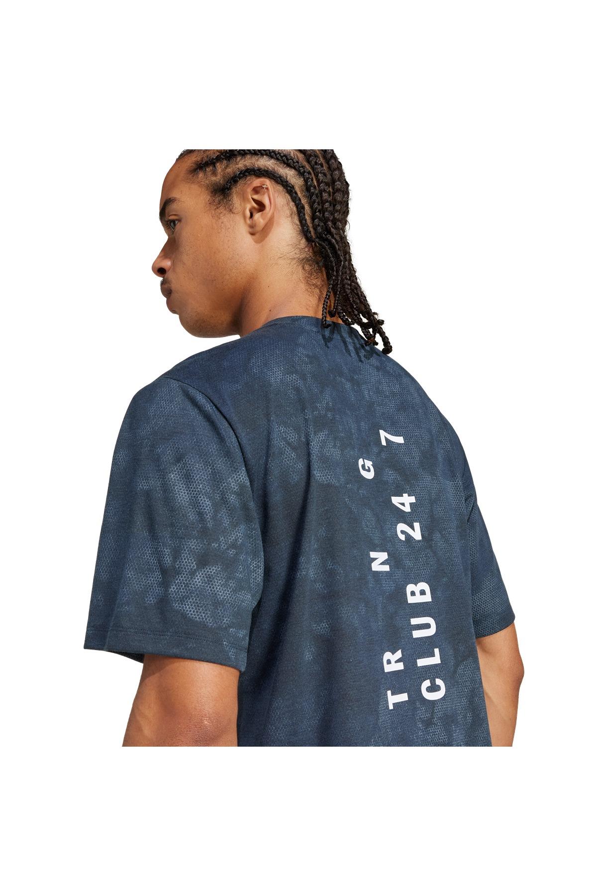 adidas Gri  Erkek  T-shirt POWER AOP TEE JP3340 Gri  Erkek  T-shirt POWER AOP TEE JP3340