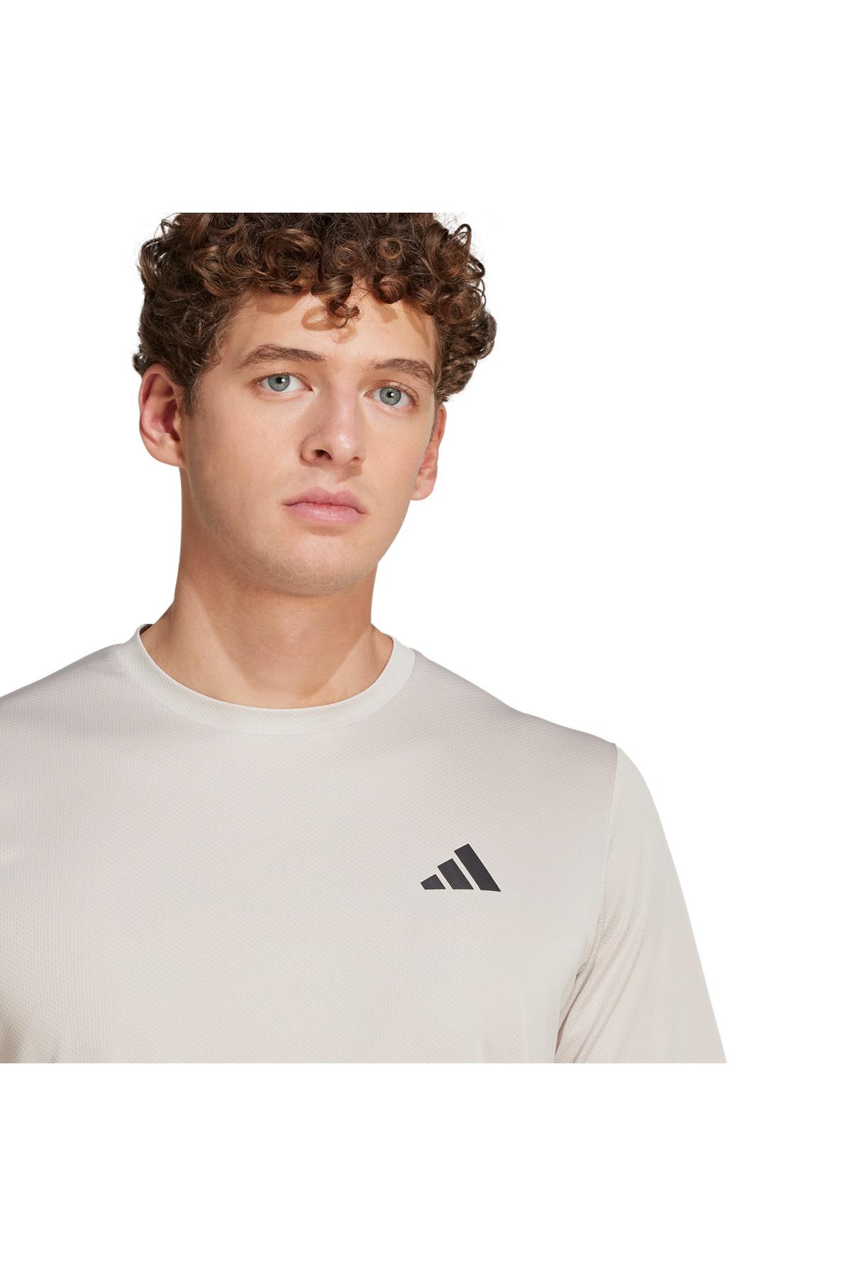 adidas Gri Erkek   T-shirt TR-ES BASE T JC5196