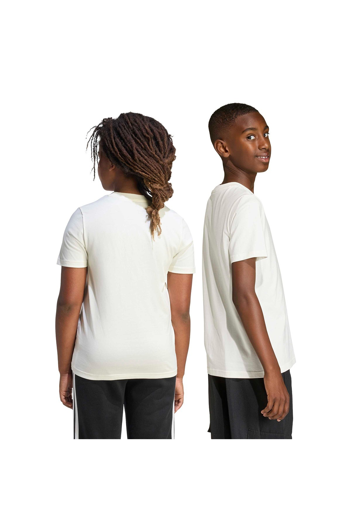 adidas J COLLEG T Çocuk  Beyaz  T-shirt KE1347