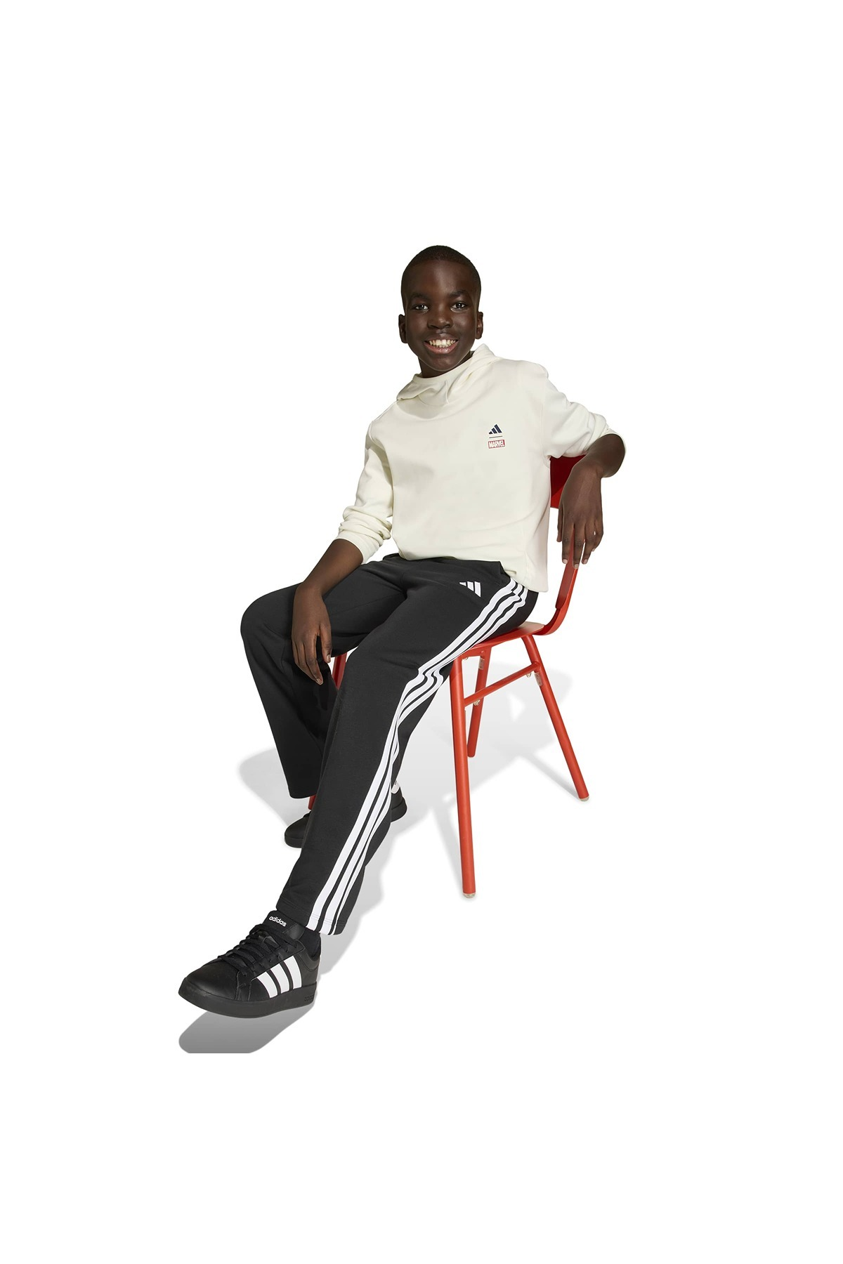 adidas J MRVL SM HD Beyaz Çocuk   Sweatshirt JZ3556