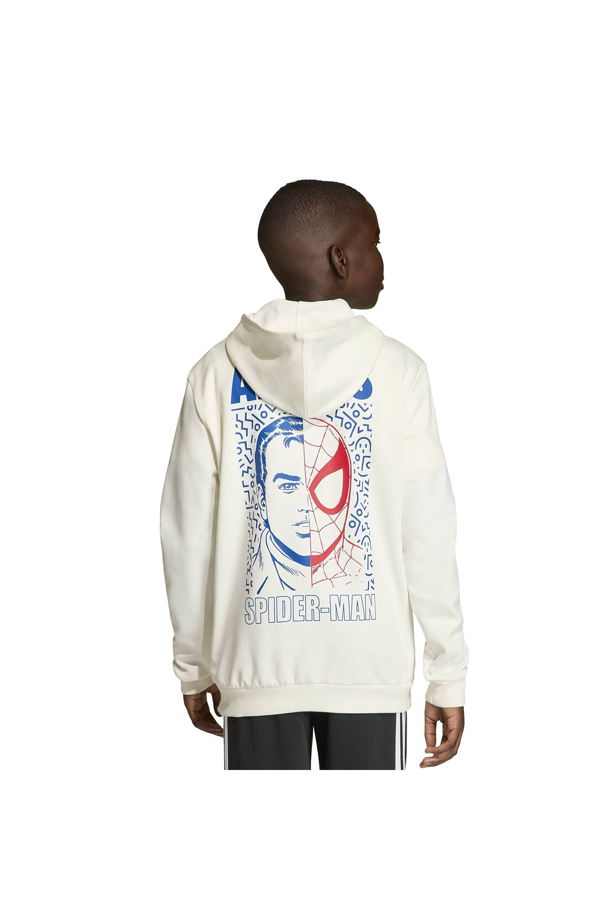 adidas J MRVL SM HD Beyaz Çocuk   Sweatshirt JZ3556