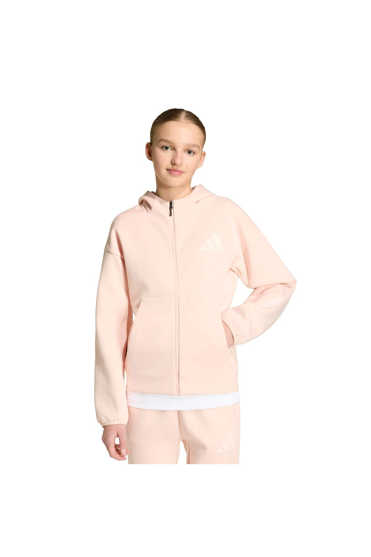 adidas J Z.N.E.FZ Pembe Çocuk   Ceket KC1947