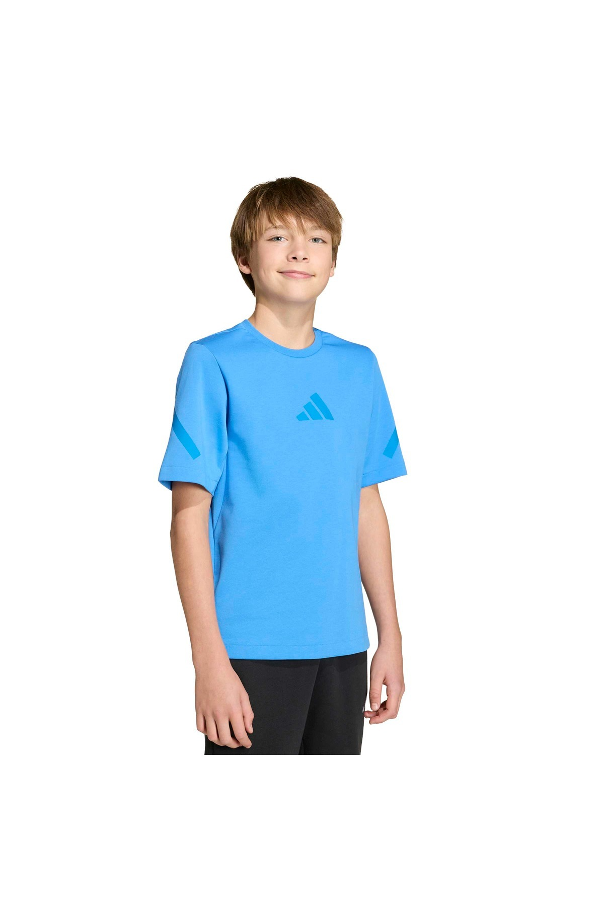 adidas J ZNE TEE Mavi Çocuk   T-shirt KC7020