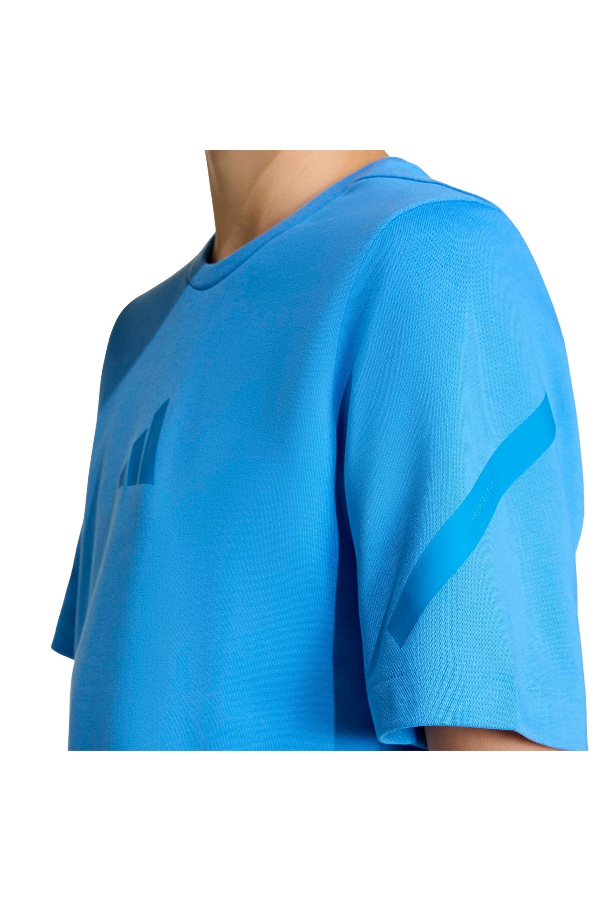 adidas J ZNE TEE Mavi Çocuk   T-shirt KC7020