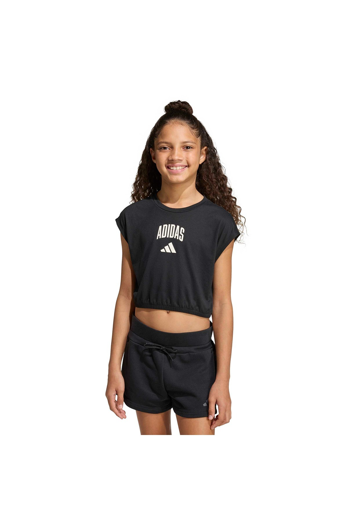 adidas JG CLGT TEE Çocuk  Siyah  T-shirt KC4590