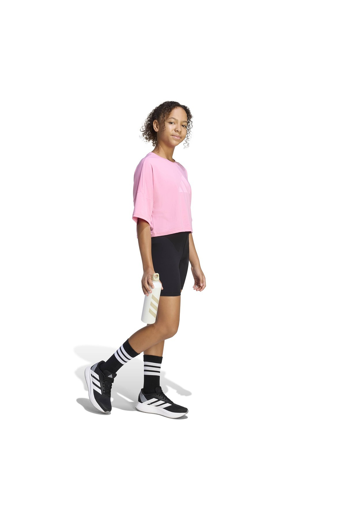 adidas JG SPI BK SHO Siyah Çocuk   Tayt KB6910