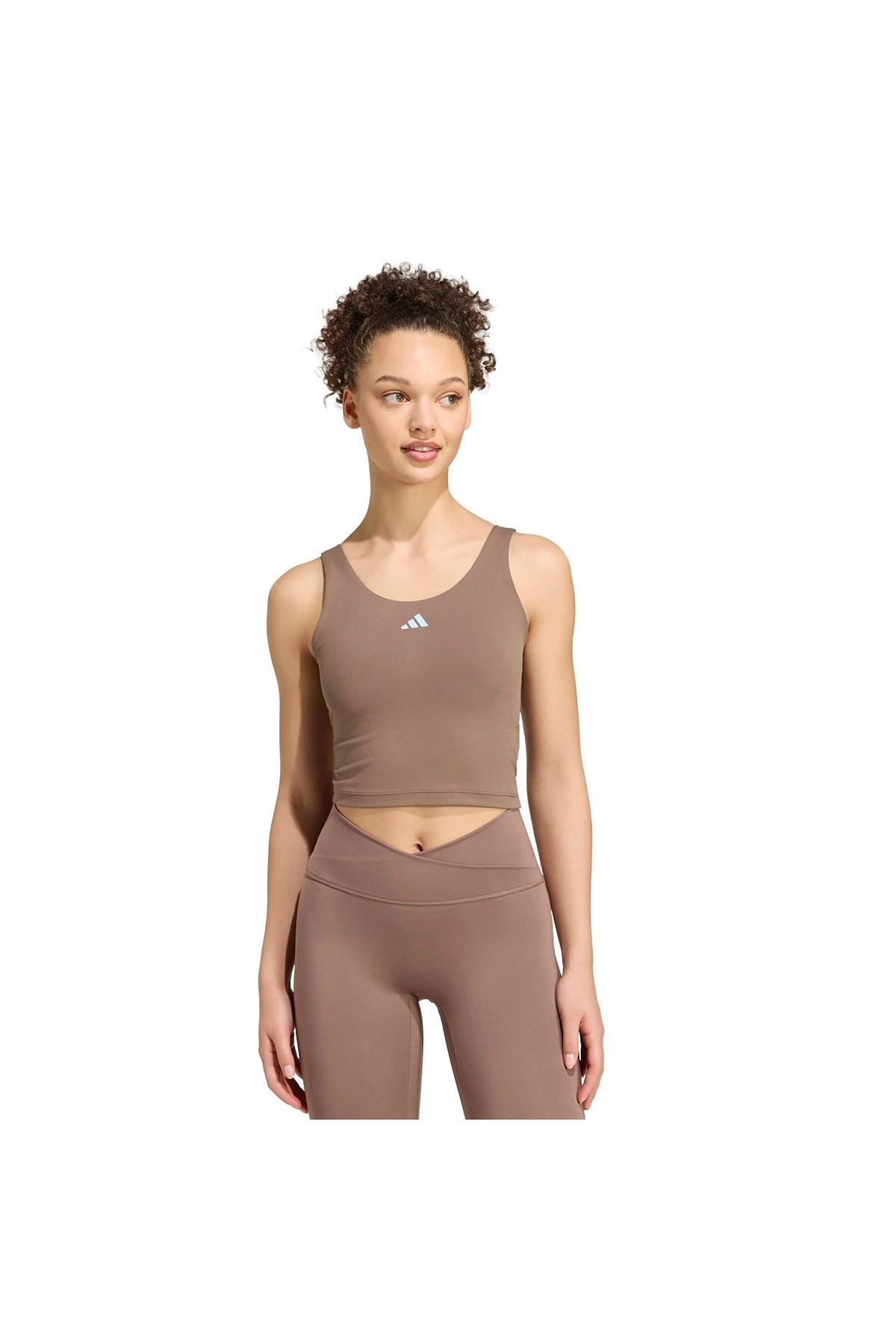 adidas Kadın Atlet 3 Stripes Studio All Me Light Support Tank KX3164