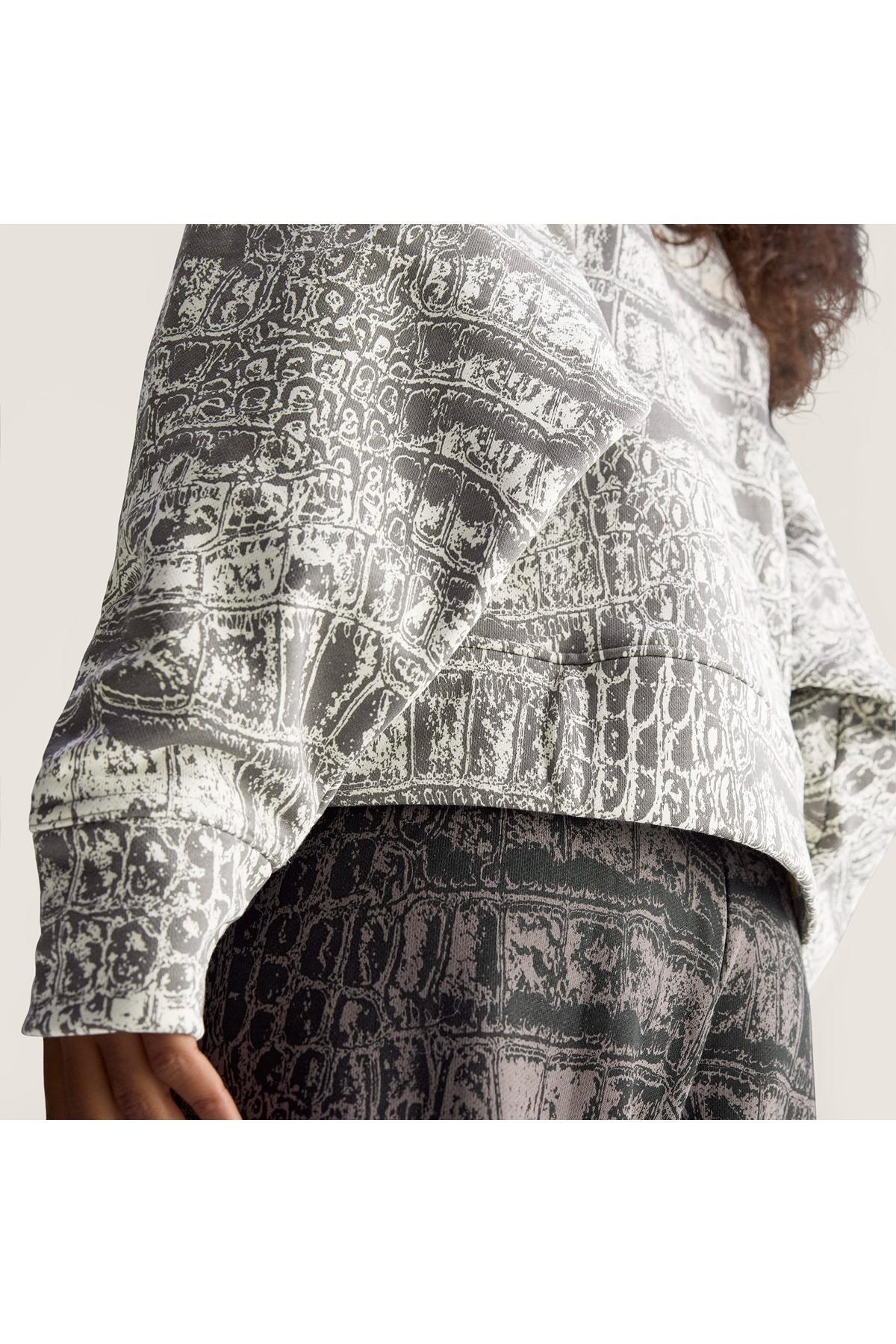 adidas Kadın  Bej  Sweatshirt aSMC LOOSE SS P JW4648