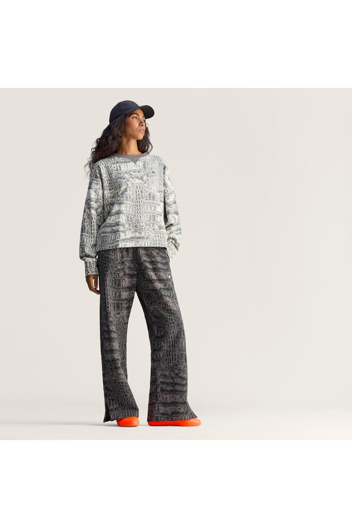 adidas Kadın  Bej  Sweatshirt aSMC LOOSE SS P JW4648