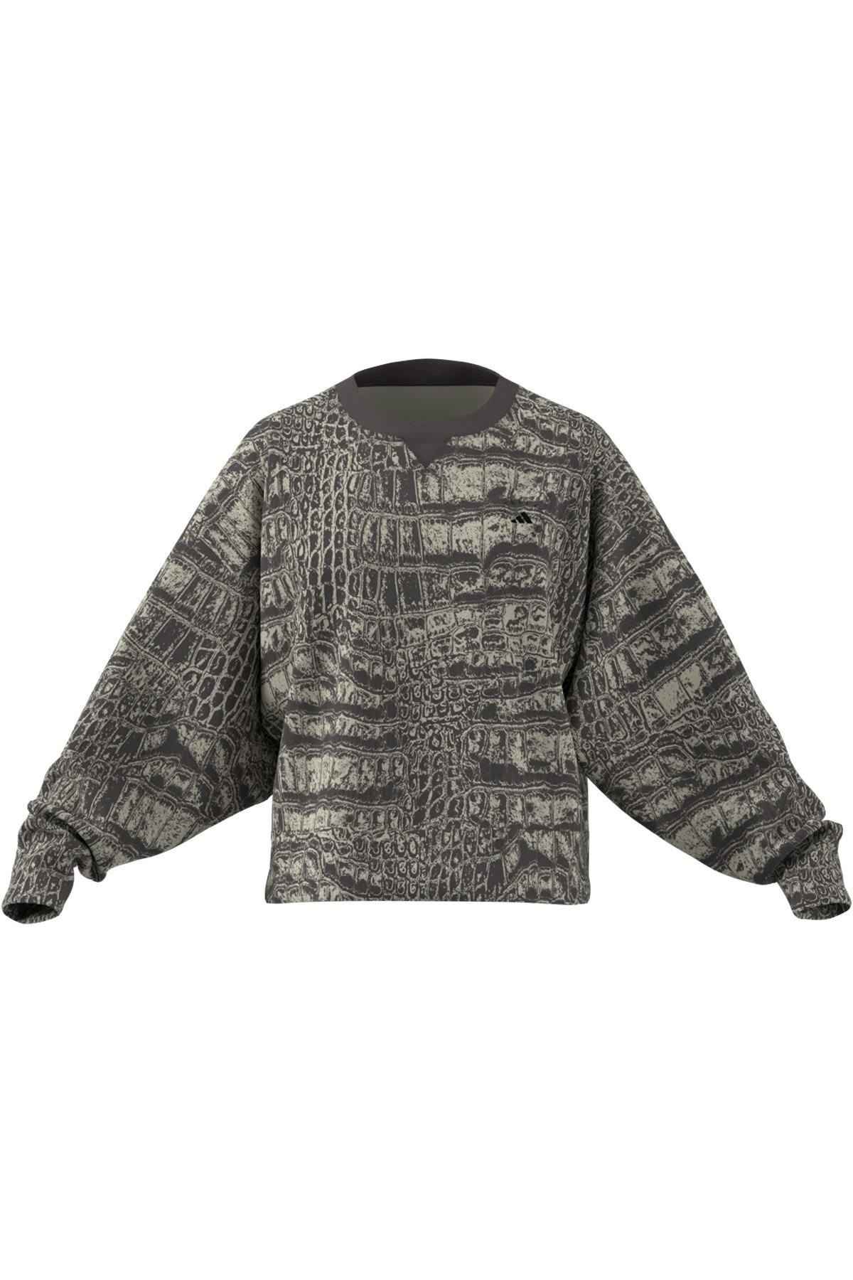 adidas Kadın  Bej  Sweatshirt aSMC LOOSE SS P JW4648