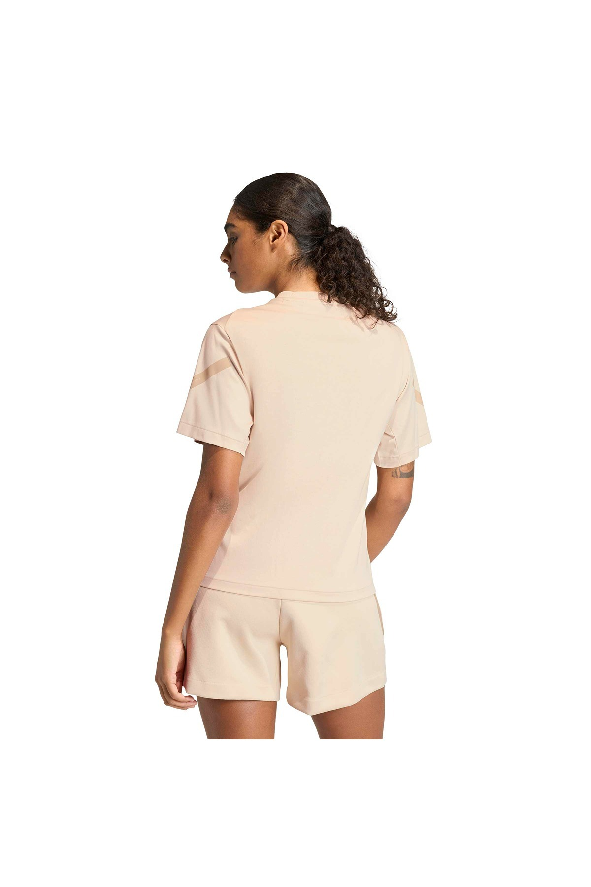 adidas  Kadın Bej  T-shirt W Z.N.E. TEE KC7717