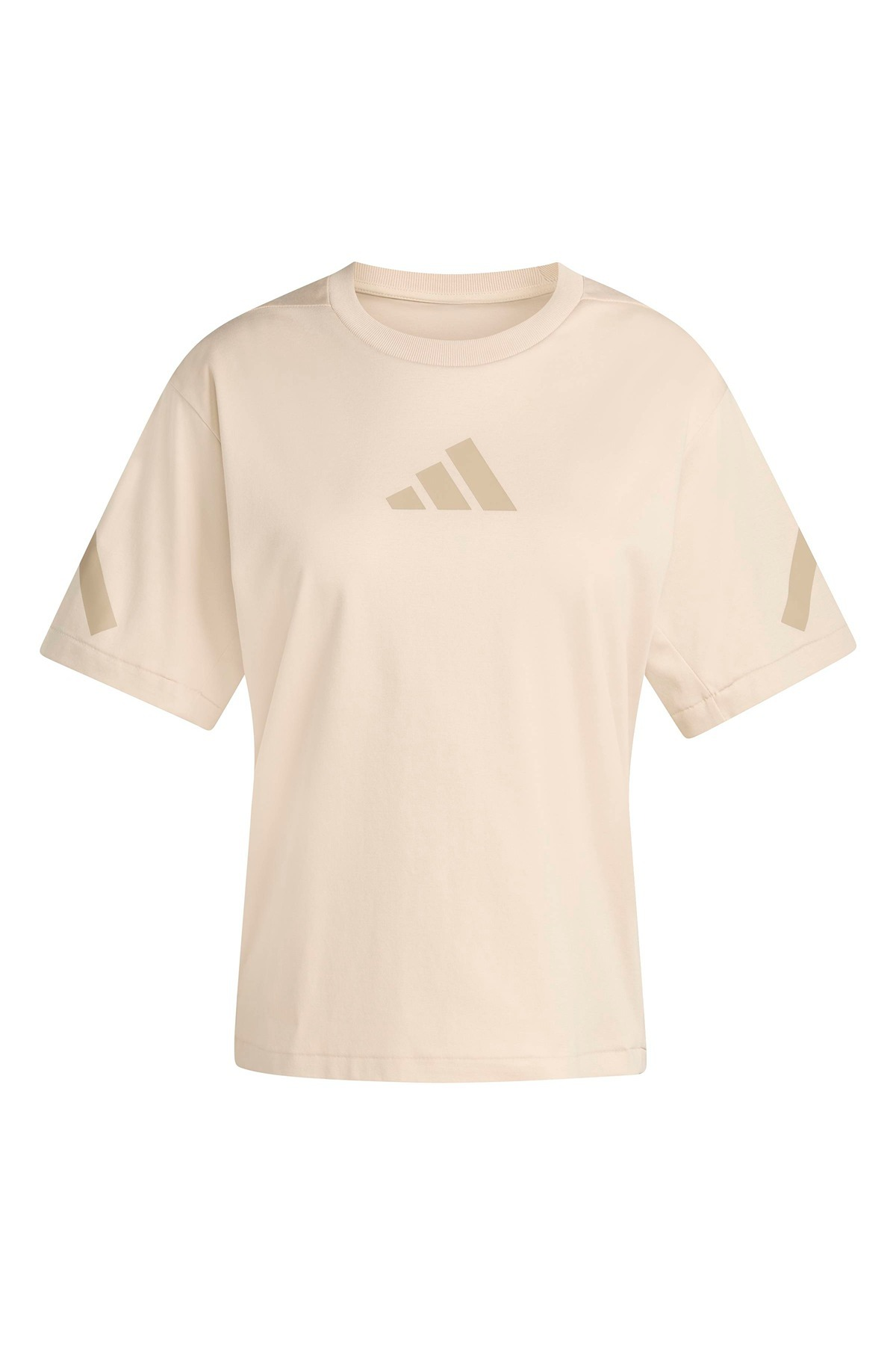 adidas  Kadın Bej  T-shirt W Z.N.E. TEE KC7717