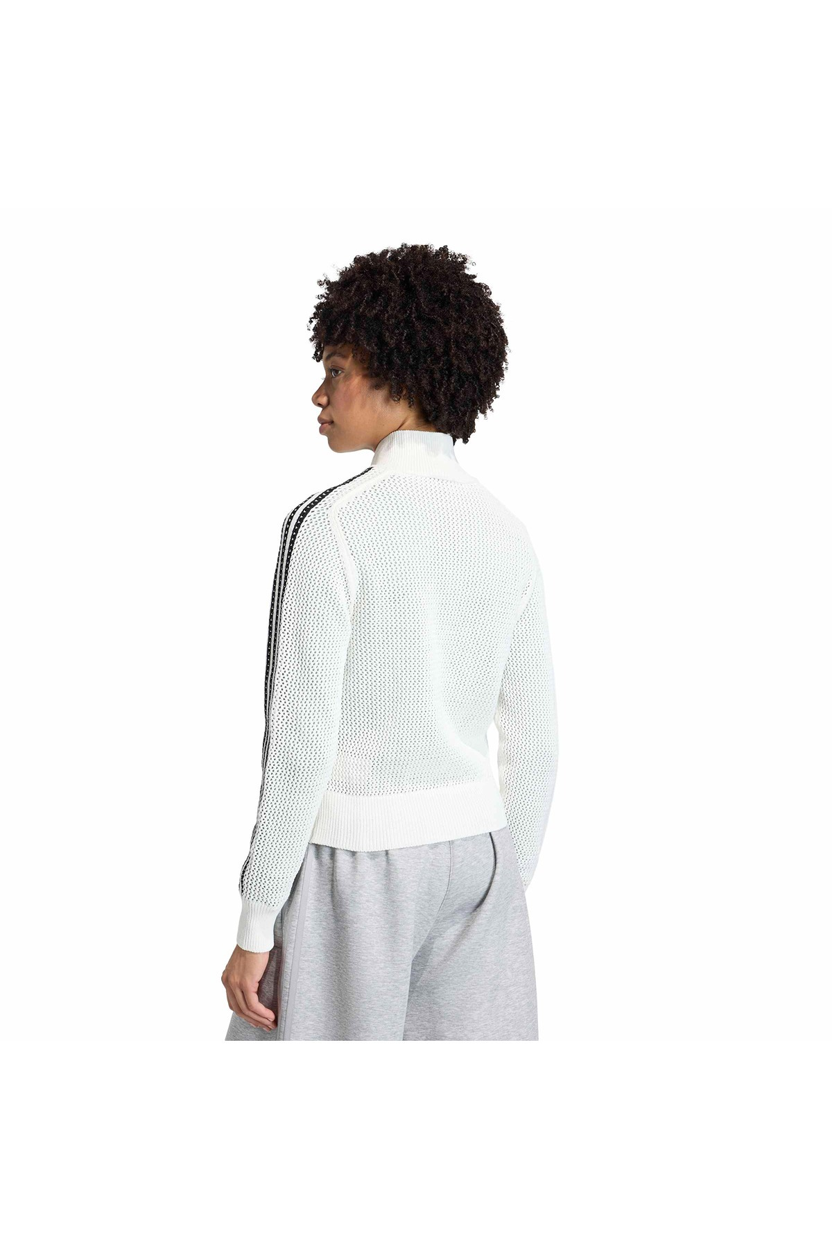 adidas  Kadın Beyaz  Ceket CROCHET TT KC6496