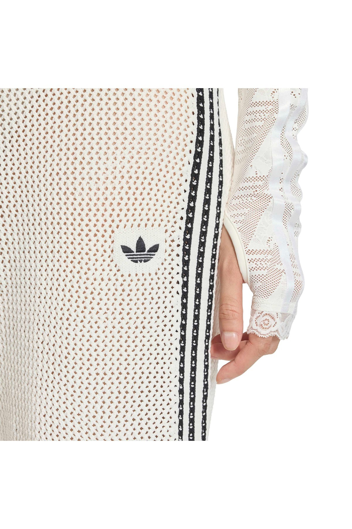 adidas Kadın Beyaz  Eşofman Altı CROCHET TP KC6493