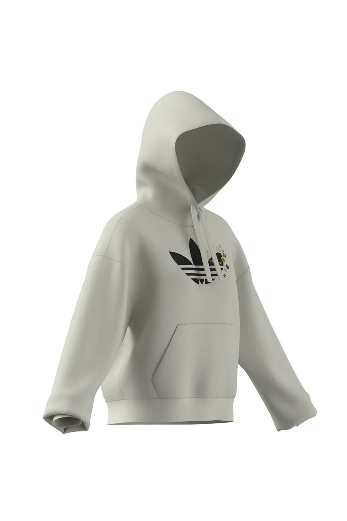 adidas  Kadın Beyaz  Sweatshirt ESS FT HD OS KC9172