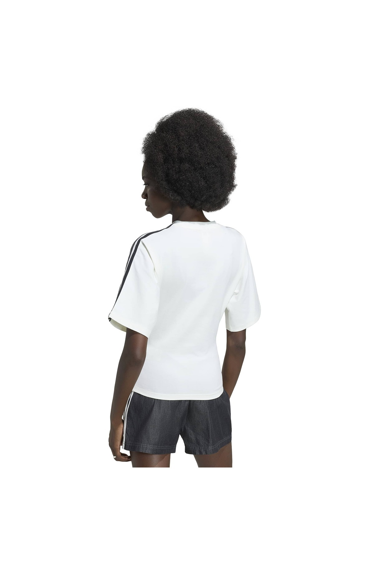adidas  Kadın Beyaz  T-shirt SLIM SS TEE KY5093