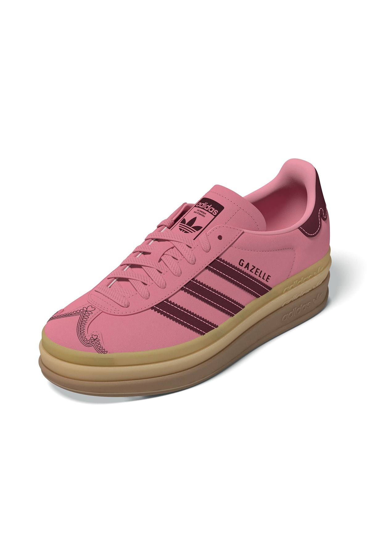 adidas Kadın  Bordo  Sneaker GAZELLE BOLD W IH6697