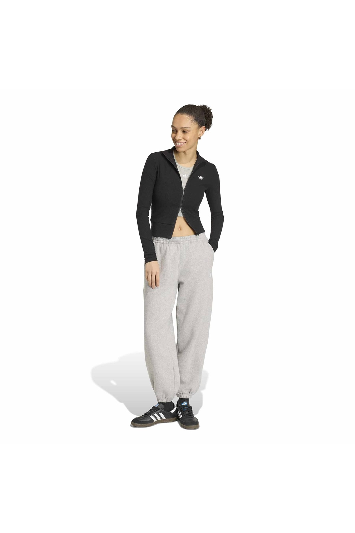 adidas Kadın Ceket ESS RIB FZ TT KR3598