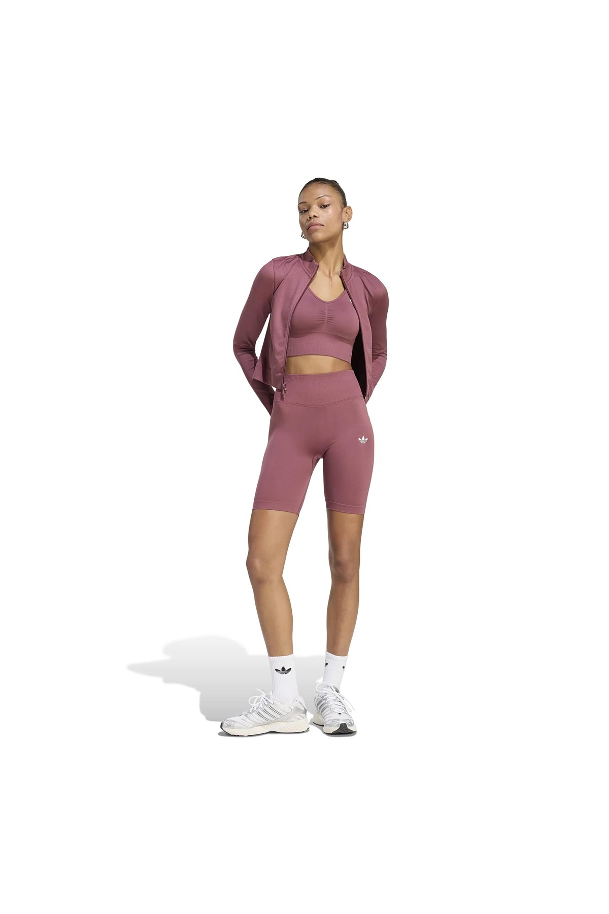 adidas Kadın Ceket SEAMLESS TT KU9728