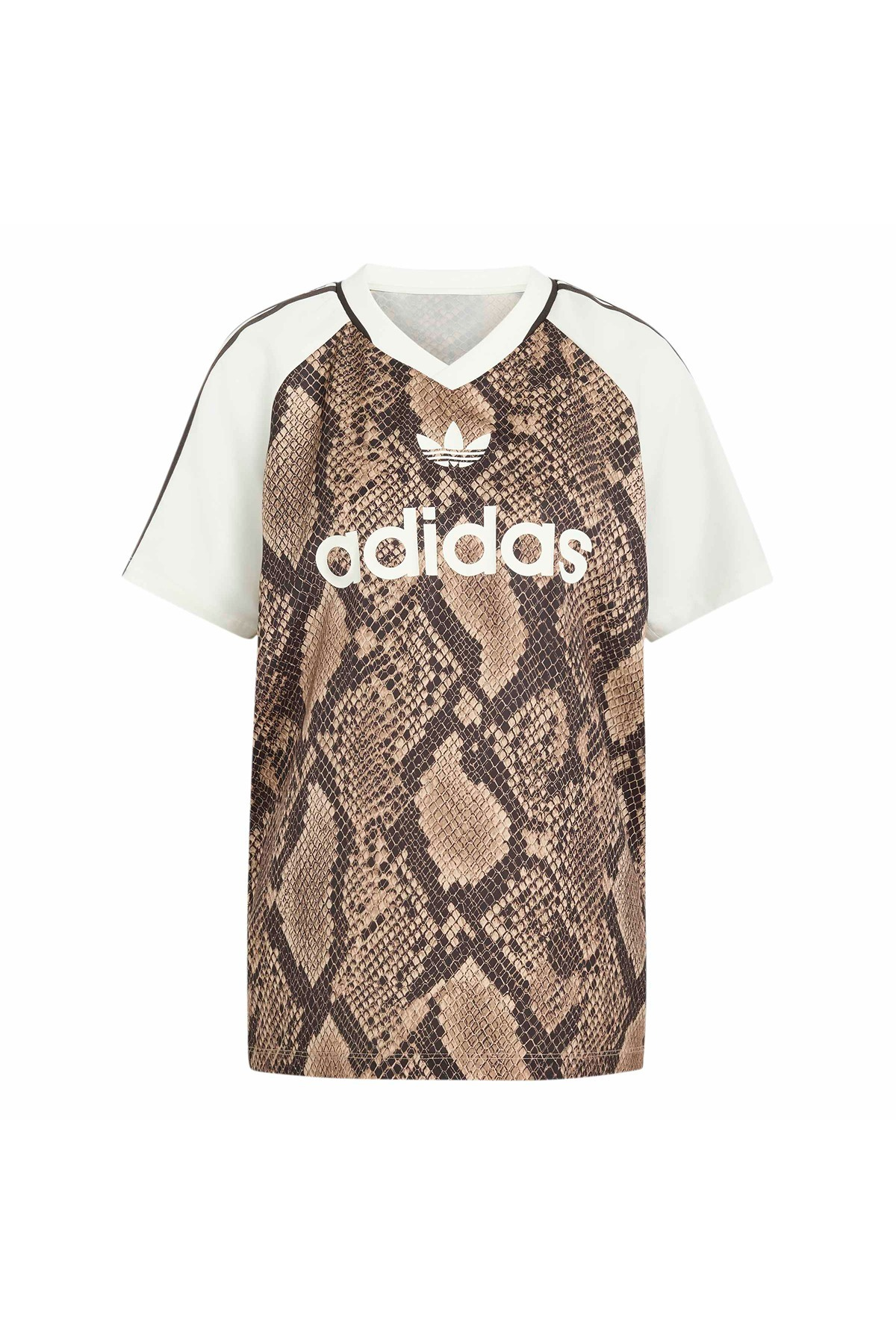 adidas Kadın Forma SNAKE PRINT SATIN JERSEY KX1897