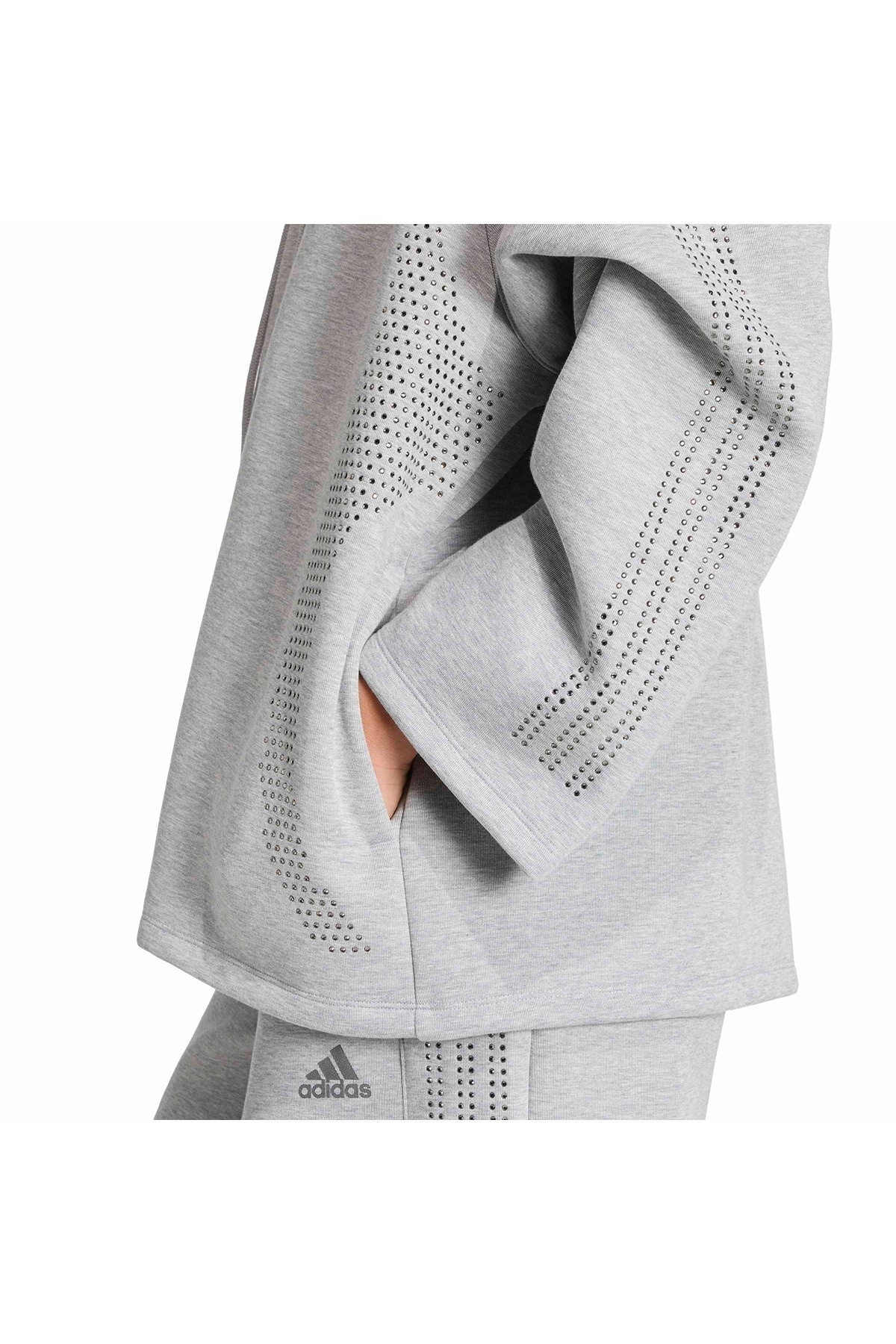 adidas Kadın  Gri  Ceket TEAMGEIST TT KD0497