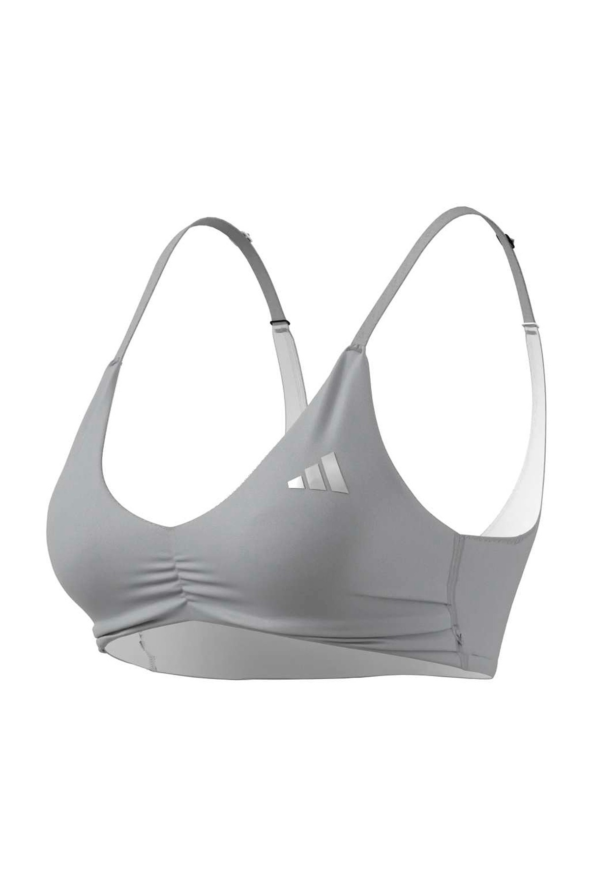 adidas Kadın  Gri  Sporcu Sütyeni OPT ESS S LBRA KF4604
